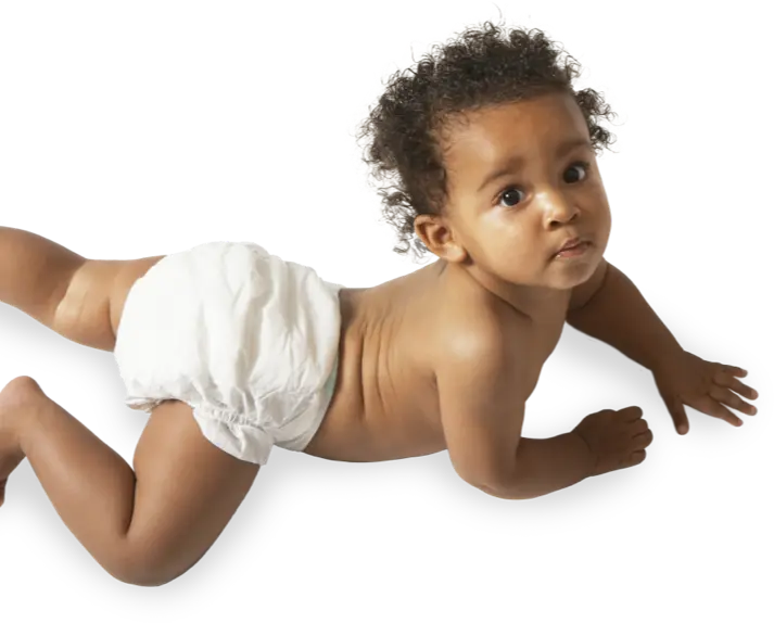 baby crawling